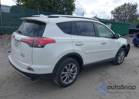2016 Toyota Rav4 Hybrid Limited z USA, uszkodzony, nr VIN JTMDJREV5GD006385